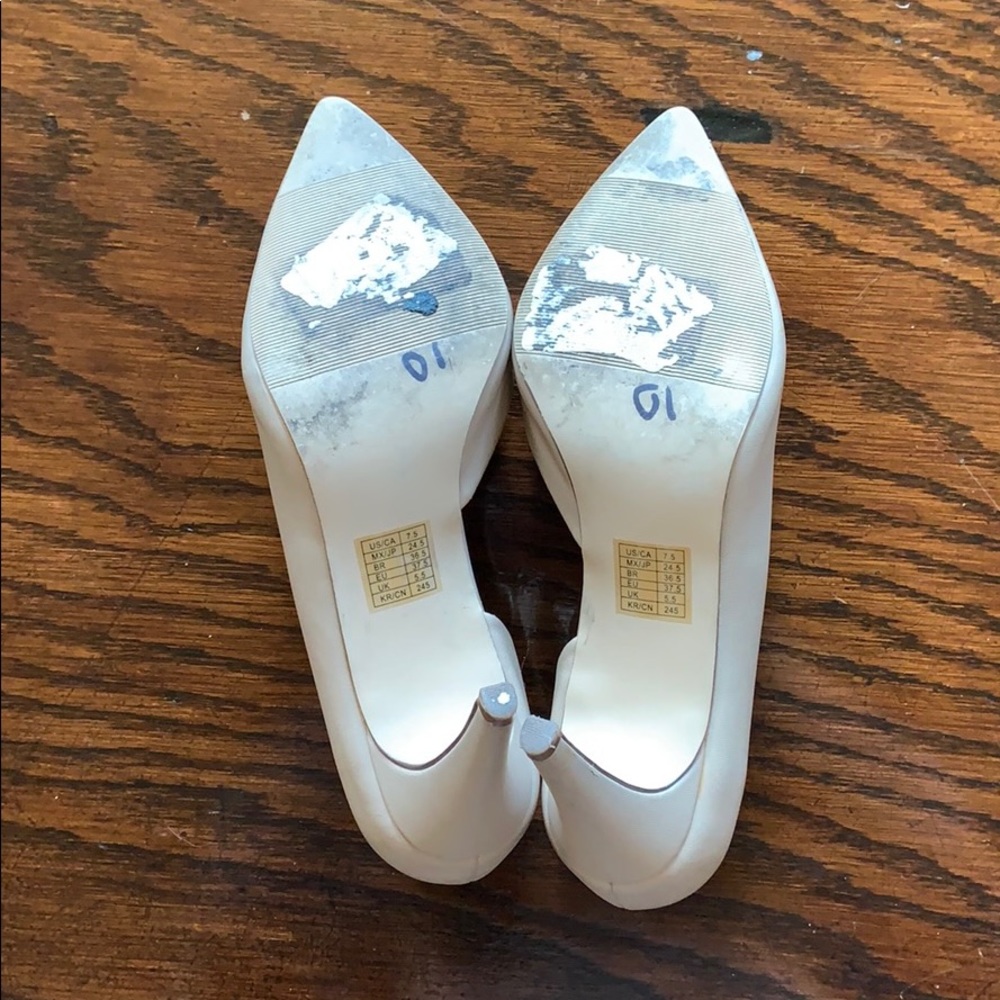 👠Forever 21 size 7.5 nude heel👠 - Picture 5 of 6